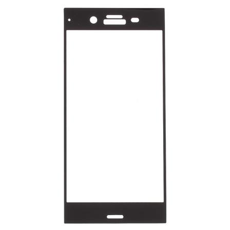 Sony Xperia Xz1 Härdat Glas Curved Heltäckande - Svart Transparent