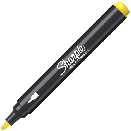 Creative Marker Bullet Tip Yellow