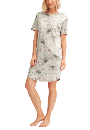 Calida Leaf Dreams Sleepshirt Sovkläder Dam Flerfärgad S