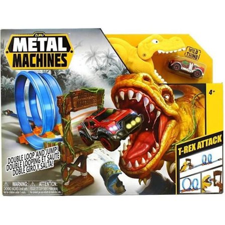 Byggset - ZURU - Metal Machines T-Rex Attack - Utomhus - Blandat - 6 år