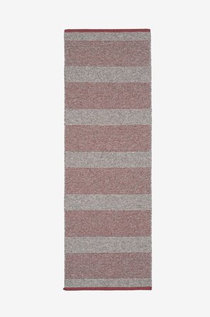 Horredsmattan - Teppe Penny - Rød - Plasttepper - 70X280 - Fra Homeroom