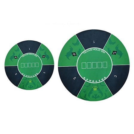 Professionel Pokermåtte Praktisk og Bærbar Poker Spillemåtte Velegnet Til Temafest Poker Aften