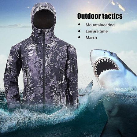 Militær Taktisk Mænds Jakke Vandafvisende Vindtæt