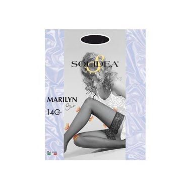 Solidea Marilyn 70 Sheer Calze Autoreggenti Nero 2M