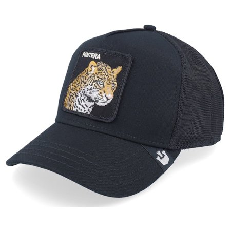 Goorin Bros. - Noir trucker Casquette - Premium Pantera Black A-Frame Trucker @ Hatstore