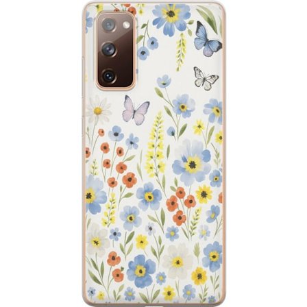 Kompatibel Mobilcover til Samsung Galaxy S20 FE Sommerblomster