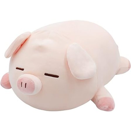 Gosig gris leksak kudde rosa stoppad gris docka söt gris kudde