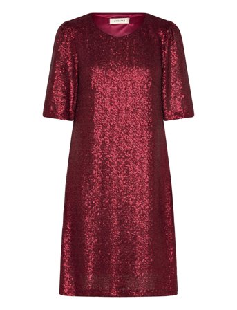 Cream Crdiddi Dress - Red - L