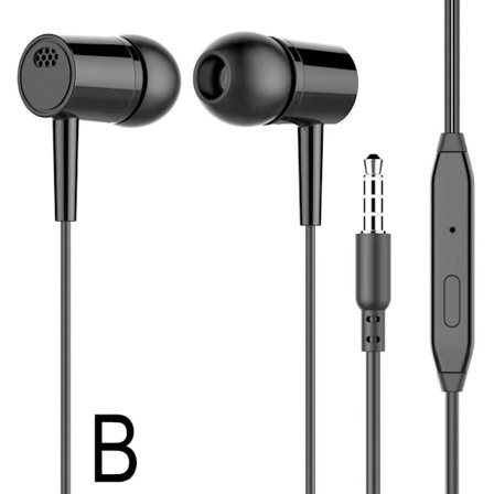 Bas Stereo In-Ear Hörlurar 3.5mm Trådbundna Hörlurar
