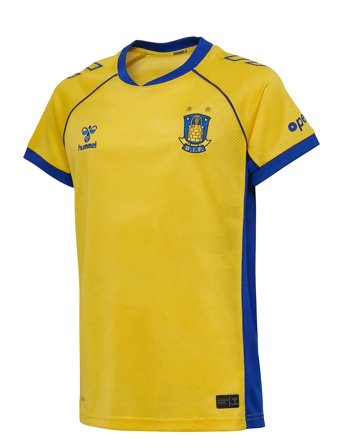 Hummel Bif 25/26 Home Jersey S/S Kids - Yellow - 128