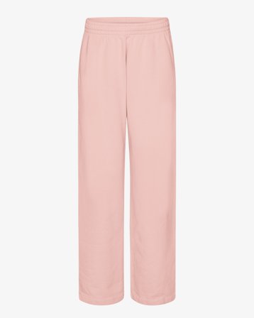 Organic Straight Leg Sweatpants - Faded Pink XL