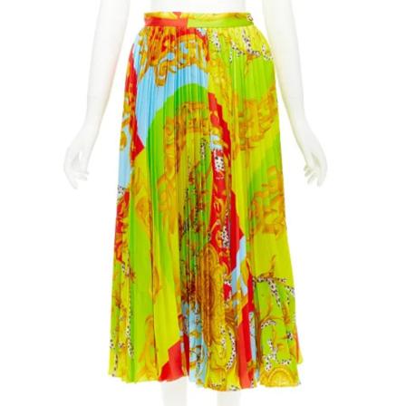 Versace Pre-owned Pre-owned Kjol grön, Dam, Dam, Storlek: M