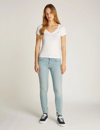 Tommy Jeans Tjw 2Pack V-Neck Tee - Black - S