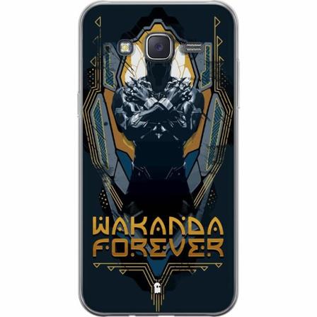 Samsung Galaxy J5 Skal / Mobilskal - Black Panther: Wakanda Fo