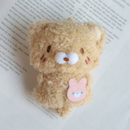 Plysch dockväska hängsmycke CAT CAT