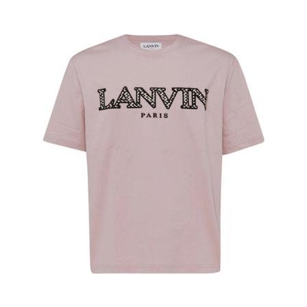 Lanvin, T-Shirt Roze, Heren, Maat:M