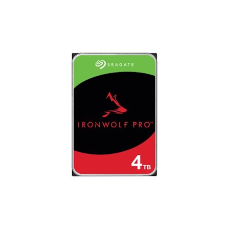 Seagate IronWolf Pro ST4000NT001 - hårddisk - 4 TB - SATA 6Gb/s
