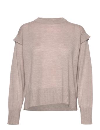 Audre Knit Light O-Neck Pulllover Rosa Second Female