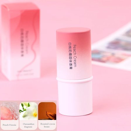 Naturlig langtidsholdbar parfume, bærbar fast balm, langtidsholdbar frisk let duft, langtidsholdbar hudplejeparfume