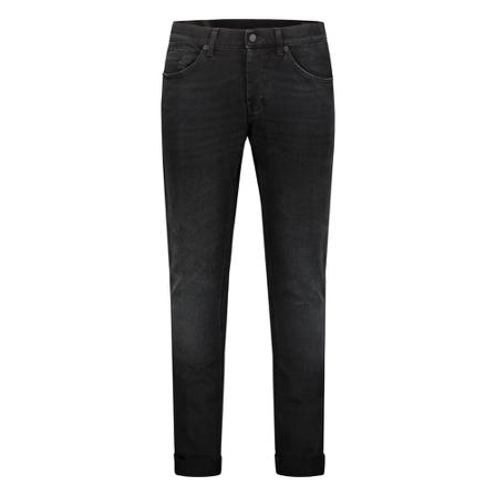 Dondup, slim fit jeans Zwart, Heren, Maat:W32