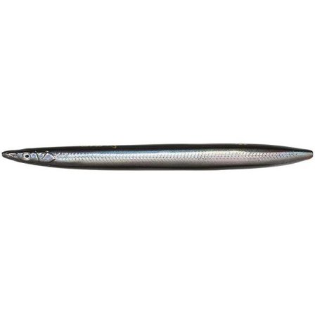 Savage Gear Line Thru Sandeel 110mm 15g 04-Black Silver