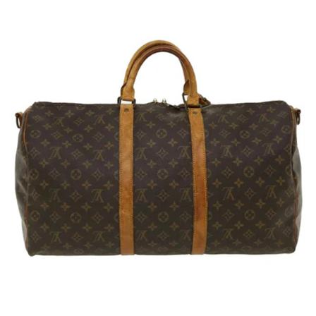 Louis Vuitton Vintage, Pre-owned Canvas travel-bags Bruin, unisex, Maat:ONE Size