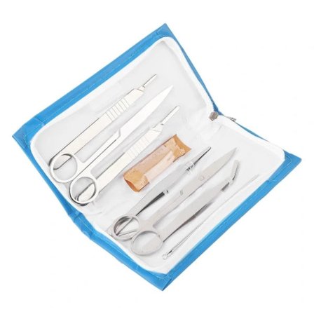 7-Piece Stainless Steel Biology Dissection Kit