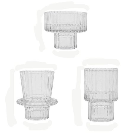 Lysholder Lysestake HVIT 1 SETT 1 SETT