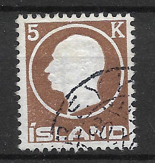 Island 1912 - AFA 75 - Stemplet