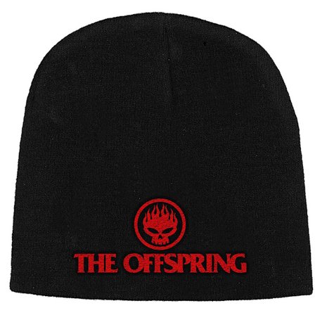 The Offspring Unisex Vuxen Skull Logo Mössa One Size Svart/Röd