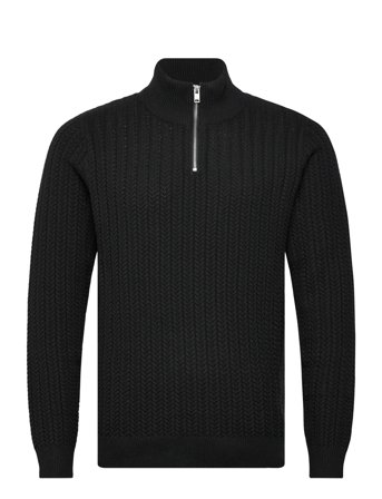 Lindbergh | Recycle Structure Knit 1/2 Ziprecycle Structure Knit 1/2 Zip | L