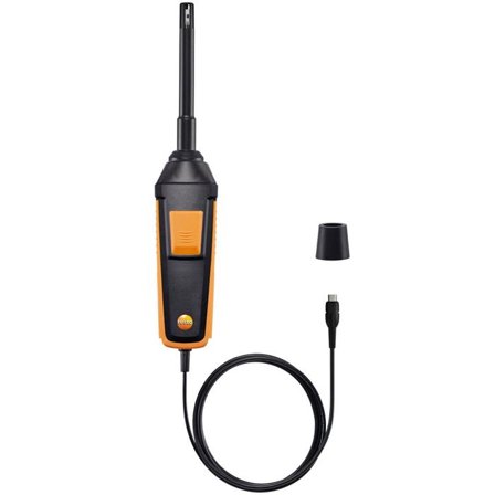 Testo 06369732 Fugtighedscreme med fast kabel, Måleinstrument