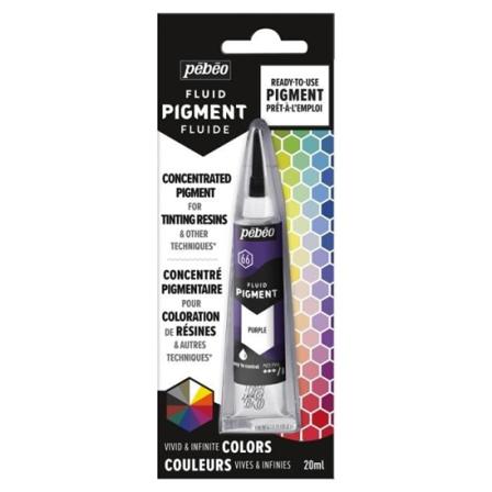 Färgämne för harts - Fluid Pigment Pébéo - 20 ml Lila