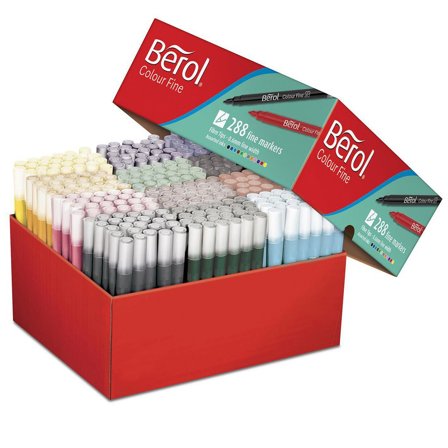 BEROL Fiberpenna Colorfine 288/fp - Lyreco - Skola och förskola - Pennor och tillbehör - Fiberpennor - Standard