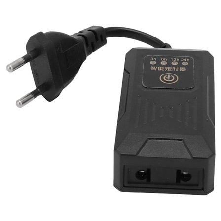 Akvarium Timer Akvarielampa Timer Akvarium Timing Socket Justerbar Akvarium Timer Controller 110‐220V EU-kontakt