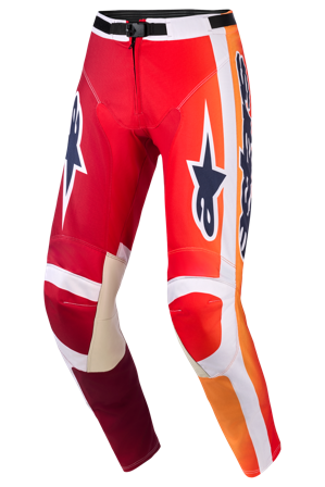 Alpinestars Racer Portl MX Trousers Red/Grey 40
