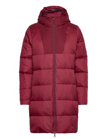 Kirsten Jacket Sport Parka Coats Burgundy Kari Traa