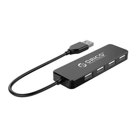 Orico USB-A Hub 4x USB-A 2.0 - Black
