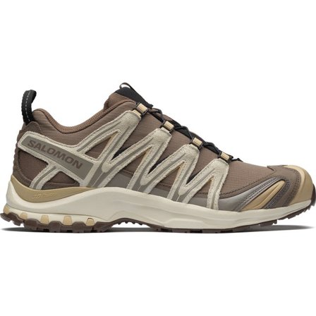 Salomon - Sportliche Schuhe Unisex Xa Pro 3d Suede - Falcon / Canary Green / Safari