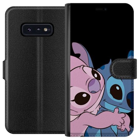 Yhteensopiva Lompakkokotelo Samsung Galaxy S10e Lilo & Stitch