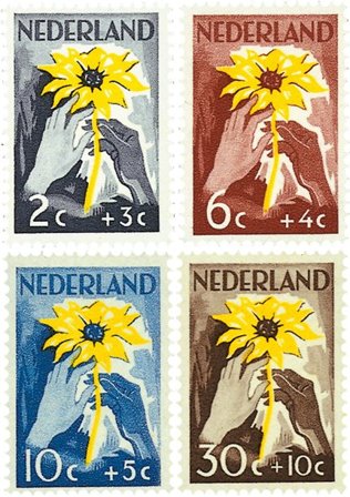 Holland 1949 - NVPH 538-541 - Postfrisk