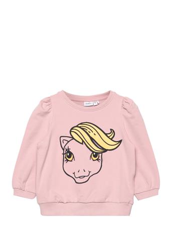Nmfjoan Mlp Loose Sweat Unb Vde Pink Name It