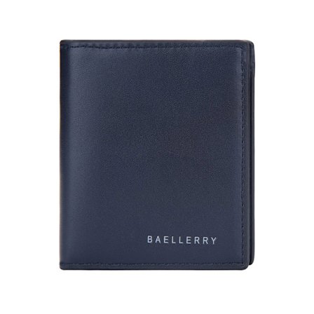 Smal vintage PU-läderplånbok för män Manlig kreditkortshållare Money Bag Pouch