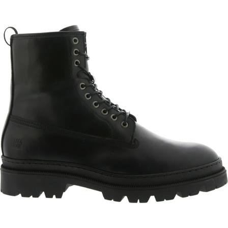 Blackstone, Wg 96 Black - Lace UP Boot Zwart, Heren, Maat:41 EU,leer
