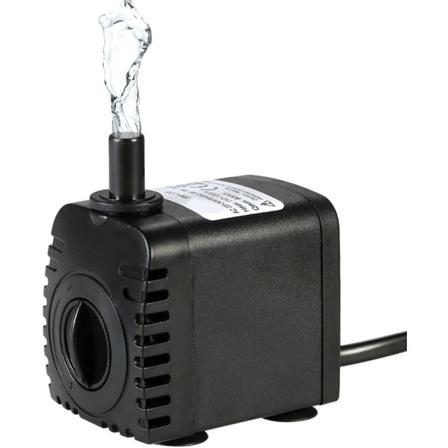 Akvariefilter ultra-tyst filter mikrovattenpump (svart) 1 st