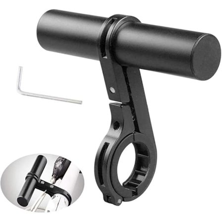 10cm Pyörän Ohjaustangon Pidennyksen Pidennyksen Ohjaustangon Kiinnike Yhden Kiinnittimen Pidennyksen Kiinnitysteline