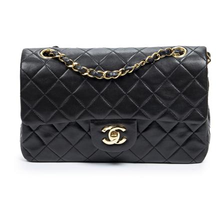 Chanel Vintage Pre-owned Shoulder Taske Sort, Dame Vintage Tasker, Størrelse: ONE Size