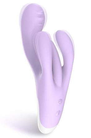 Ünihörn Brightlilac Vibe Triple Motor Vibrator Rabbitvibrator - Blushme.se