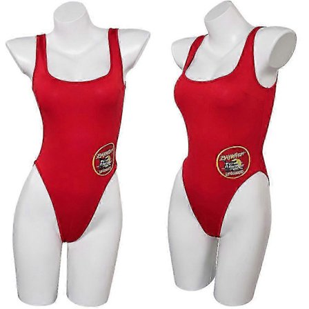 Kvinder C.J. Parker Cosplay Fantasy Badedragt Baywatch Kostume Voksen Sommer Jumpsuit Badetøj Outfits Halloween Karneval Suit