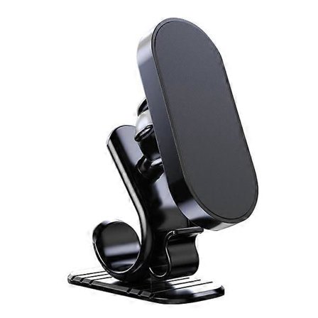 Mobilholder til bil, Magnetisk mobilholder til instrumentbræt, 360° justerbart bilstativ til mobiltelefon